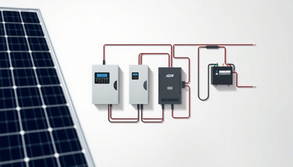 Componenti installazione sistema fotovoltaico