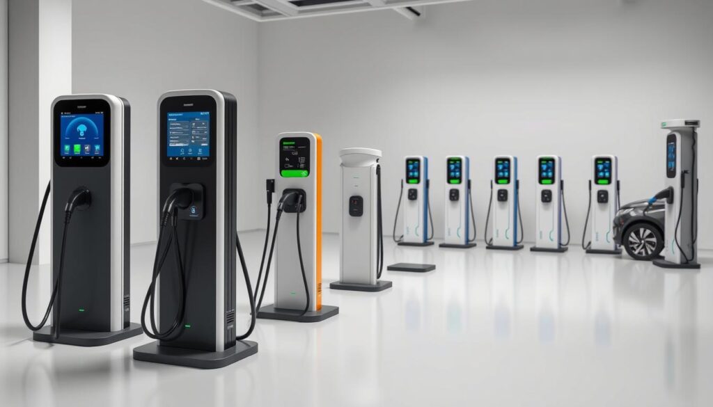 Confronto tipologie colonnine ricarica