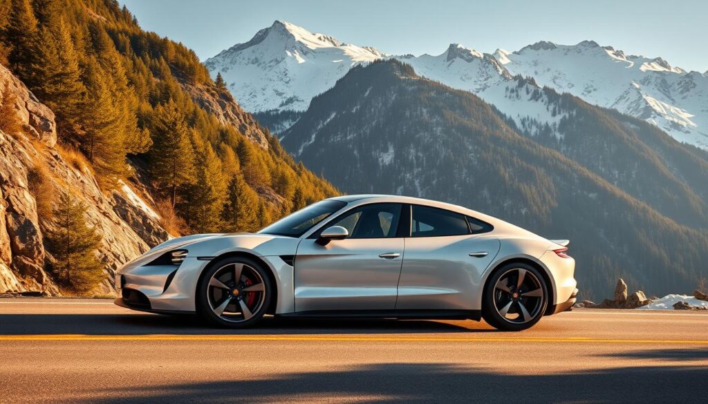 Porsche Taycan autonomia