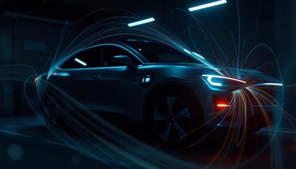 campi elettromagnetici auto elettriche