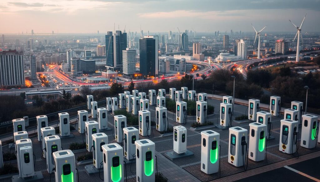 crescita punti ricarica auto elettriche