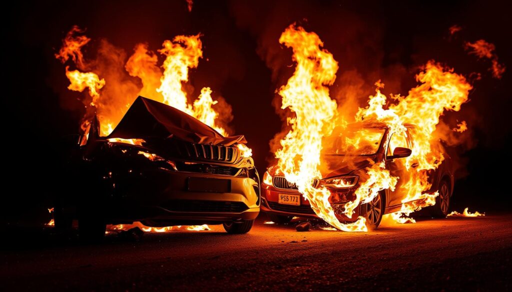 dati veicoli incendi