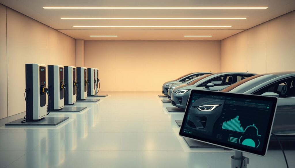 esempio gestione flotta veicoli elettrici