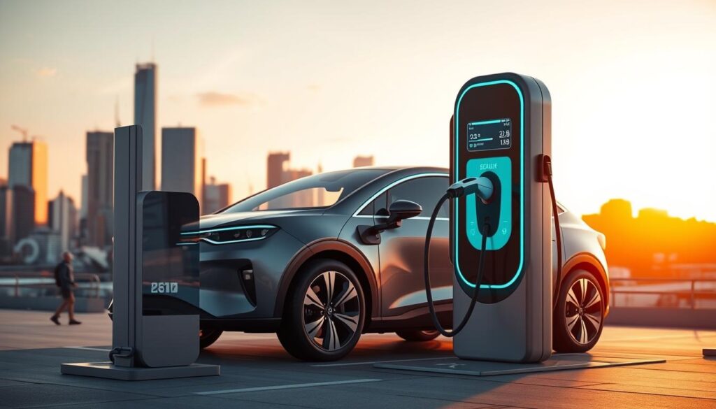 futuro ricarica intelligente veicoli elettrici