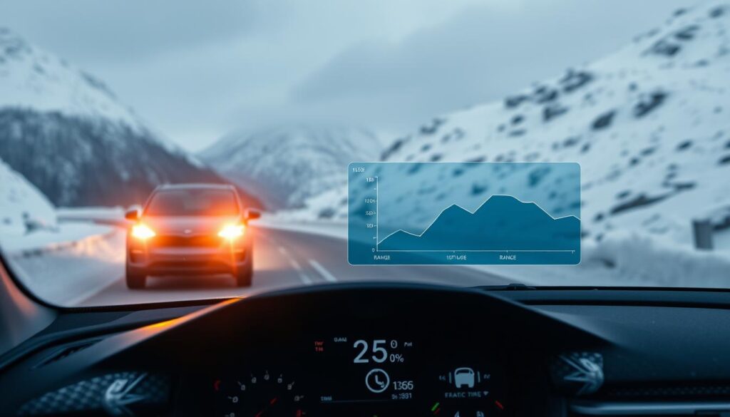 impatto temperatura autonomia auto elettrica