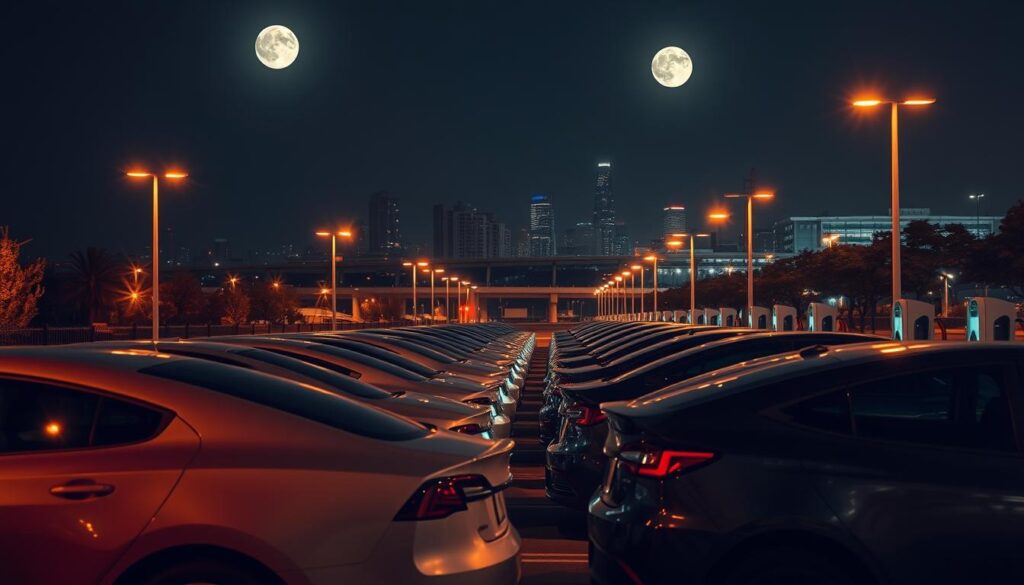 programmazione ricarica notturna veicoli elettrici