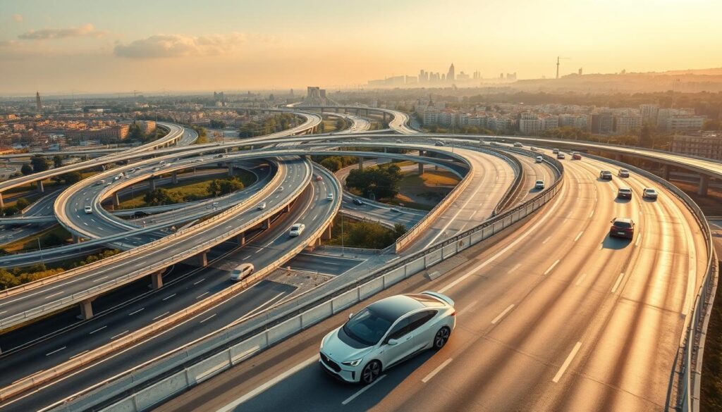 test autonomia auto elettriche GRA Roma